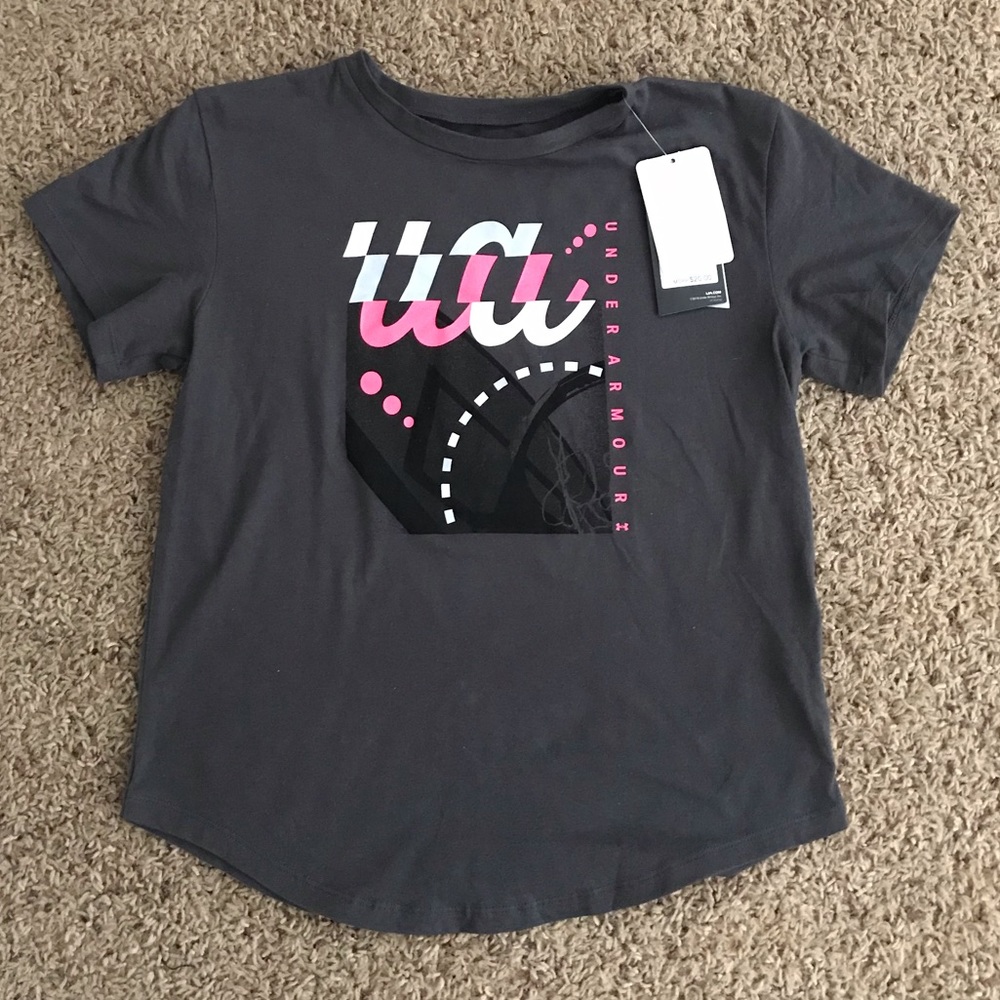Girls Under Armour Basketball T-shirt